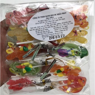 Kẹo dẻo hình thú Khải Phát 10 que