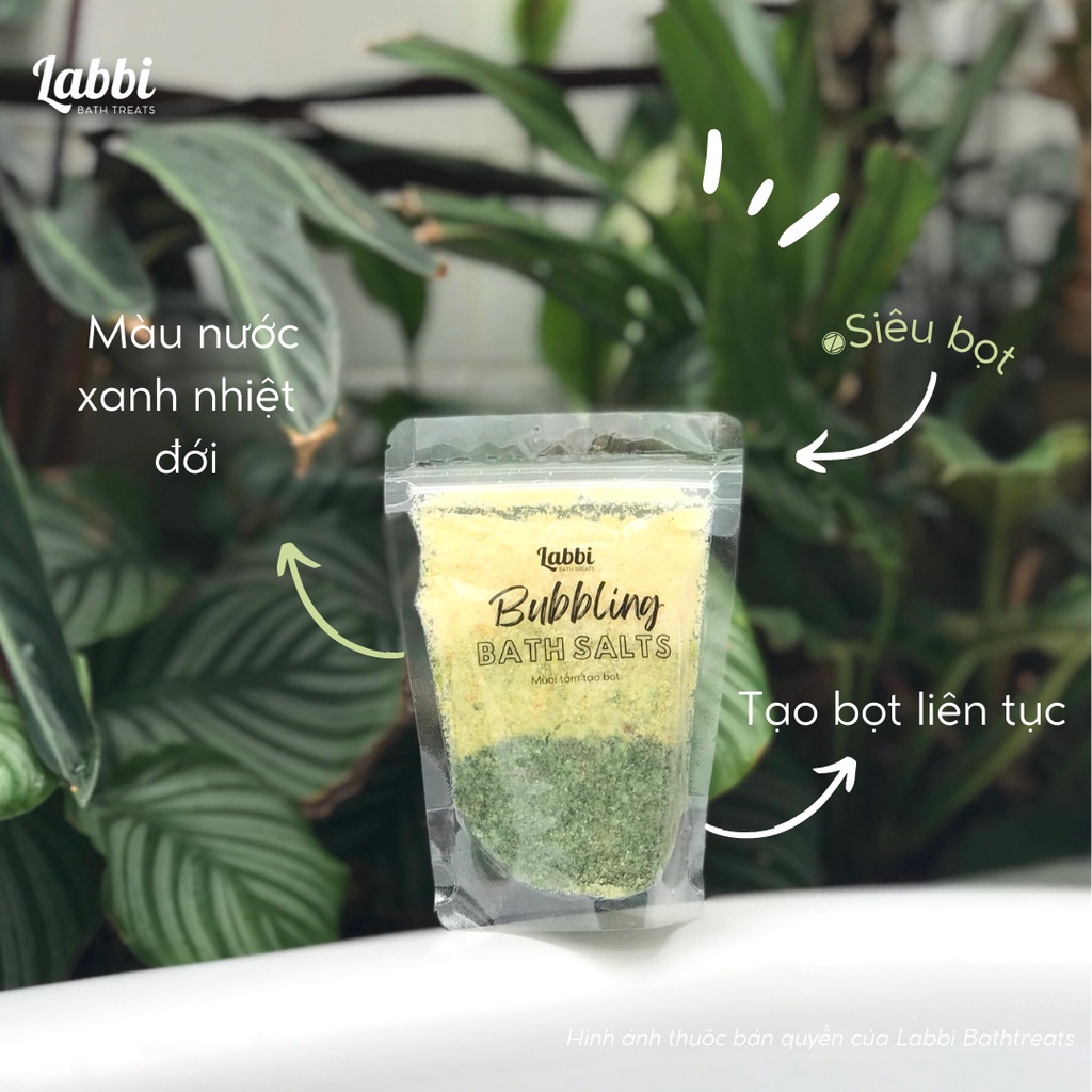 SUMMER GARDEN [Labbi] Tạo bọt bồn tắm / Muối tắm tạo bọt / Bubble Salts