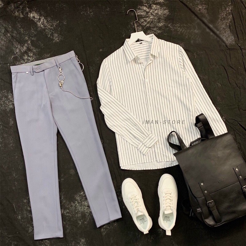 Quần Âu Nam Hàn Quốc, Quần Tây Nam Công Sở Dáng Chuẩn, Bền Đẹp Chống Nhăn Xù VNXK [Hàng Đẹp] | BigBuy360 - bigbuy360.vn