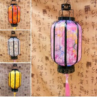 [ĐANG SALE] [Có sẵn mẫu 3] [LOẠI TO] Lồng đèn cosplay cổ trang Trung Quốc khung sắt, vải giá rẻ.