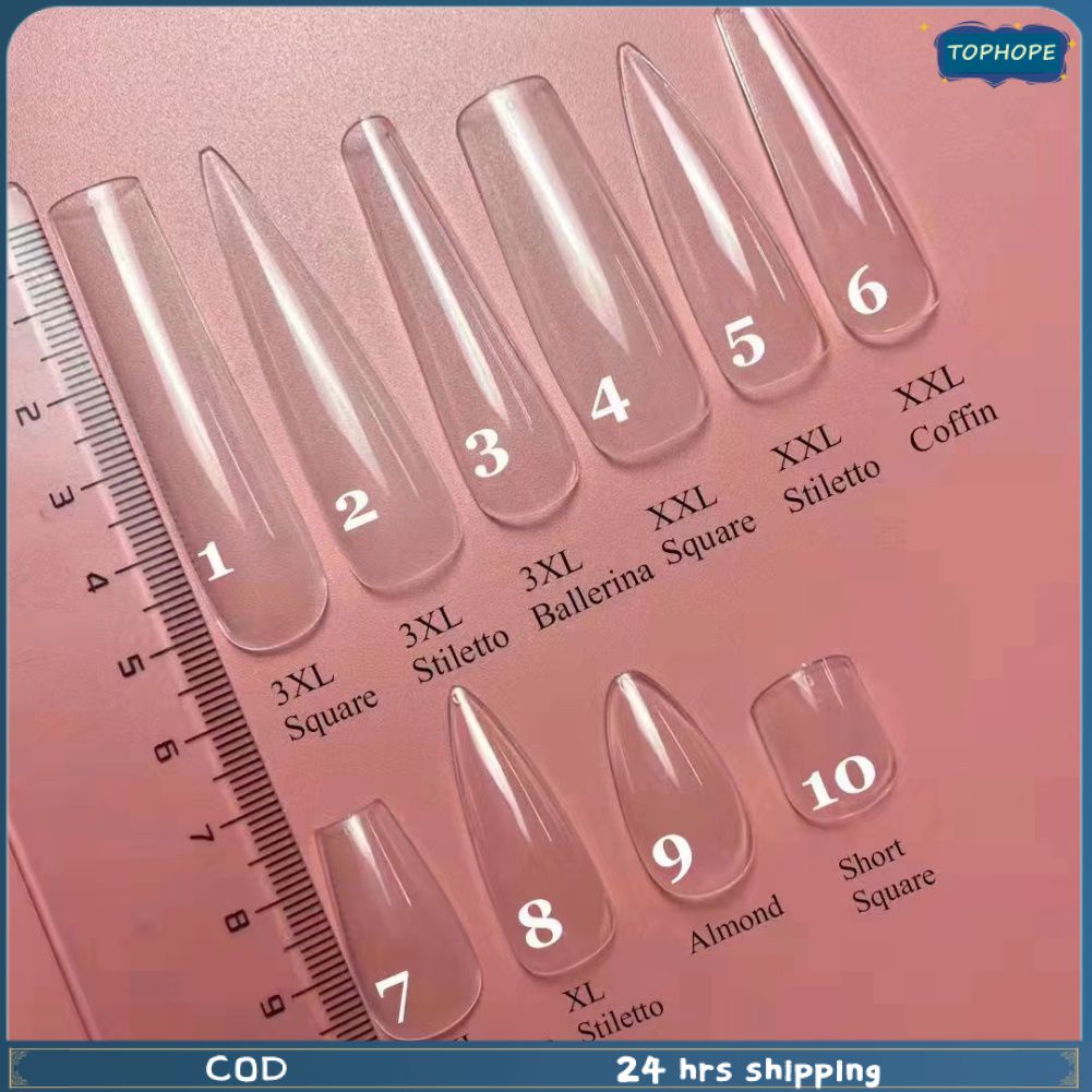 Set miếng móng tay giả ANNIES dáng dài/ ngắn tùy chọn che phủ toàn bộ móng chuyên dụng