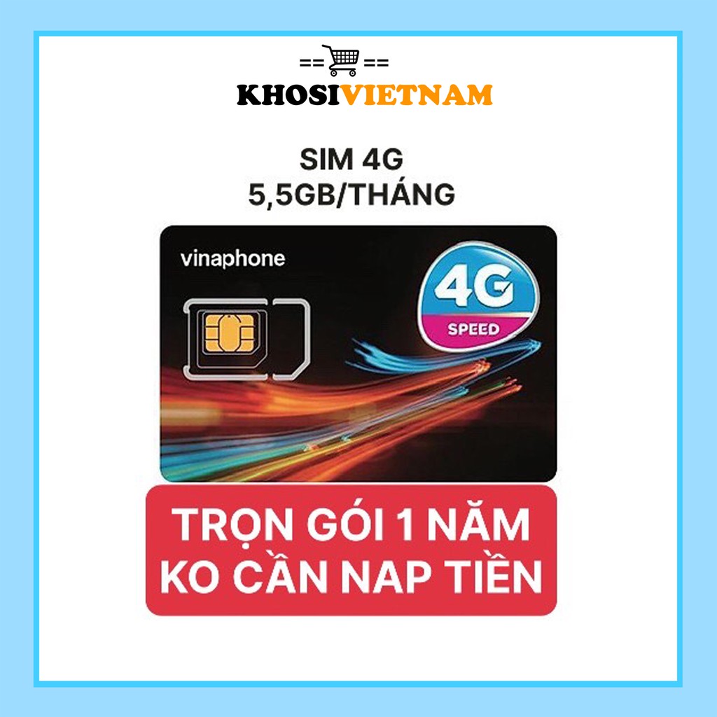 Sim 4G VINA D500 Miễn Phí 1 Năm -Truy Cập Thả Ga Không Cần Nạp Tiền