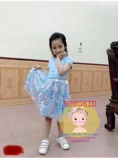 VÁY ELSA CAO CẤP 2020 ( có ảnh thật)