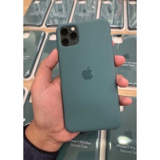 [XANH RÊU NHẠT] Ốp Chống Bám Bẩn iphone 11 Pro 5.8/iphone 11 6.1/iphone 11 Pro Max 6.5 màu siêu hot