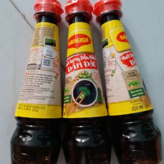 Nước tương maggi đậm đặc ko cay chai 200ml