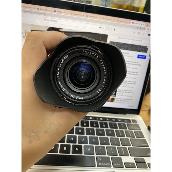 Ống kính 18-55XF F/2.8-4 fujifim đẹp.