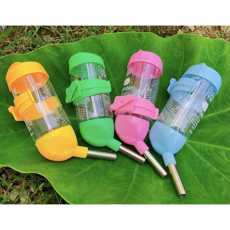 Bình uống nước loại 1, dành cho hamster và thú cưng nhỏ 80ml. lunahamsterbienhoa