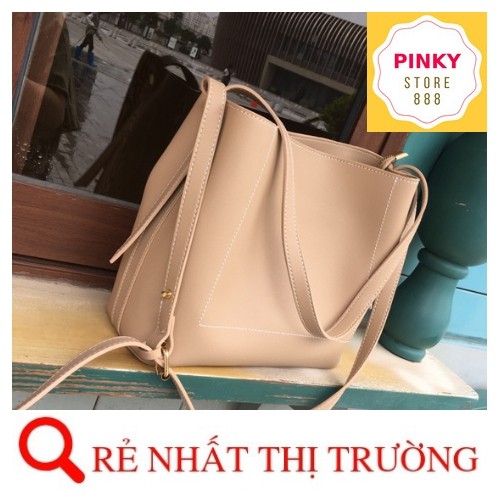 [Hàng L1 - có ảnh/video so sánh] Sẵn Túi tote da đeo vai 2 dây công sở -P009