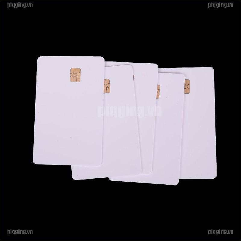 Bộ 5 Chip IC Bằng PVC IC SLE4442 Chip Thông Minh