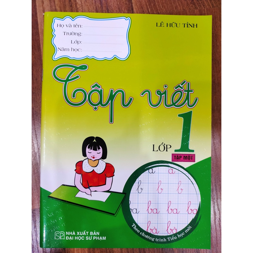 Sách - Combo Tập Viết Lớp 1 - Tập 1 + 2 (Theo Chương Trình Tiểu Học Mới)
