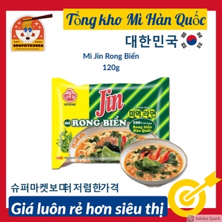 Mì Jin rong biển vị hải sản Ottogi Hàn Quốc 120g