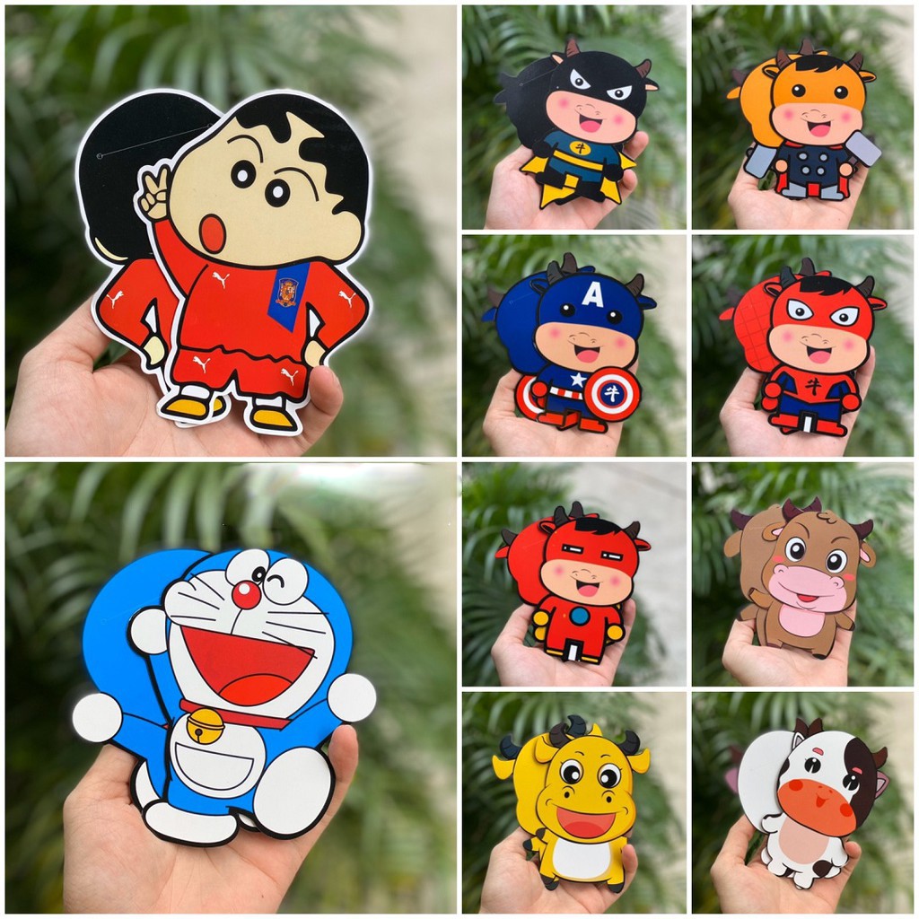 Bao Lì Xì 2021 Tân Sửu Hoạt Hình Chibi Đủ Mẫu Bìa Cứng Chuẩn Loại 1, To Dày và Chắc Chắn [Được Chọn Mẫu]