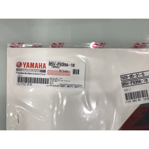 Tem 7 chính hãng dùng cho xe Exciter 155 - Yamaha town Hương Quỳnh