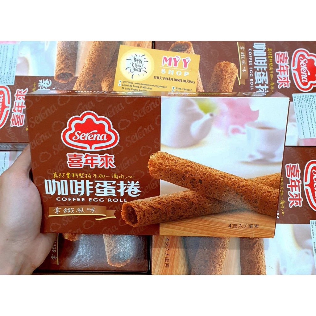 Tổng hợp các hương vị bánh thương hiệu SERENA Đài Loan - MADE IN TAIWAN