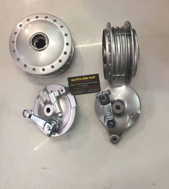 Đùm trước sau + má đùm,xe dream ,wave