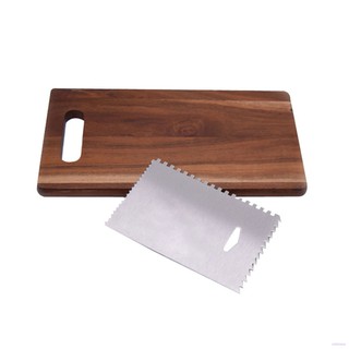 Stainless Steel Cake Scraper Trapezoidal Cake Scraper Cream Chocolate Icing Smoother Tool solidvalue.vn