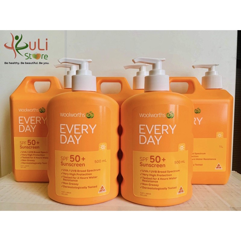 Kem chống nắng cao của Úc Woolworths Everyday SPF50 | BigBuy360 - bigbuy360.vn