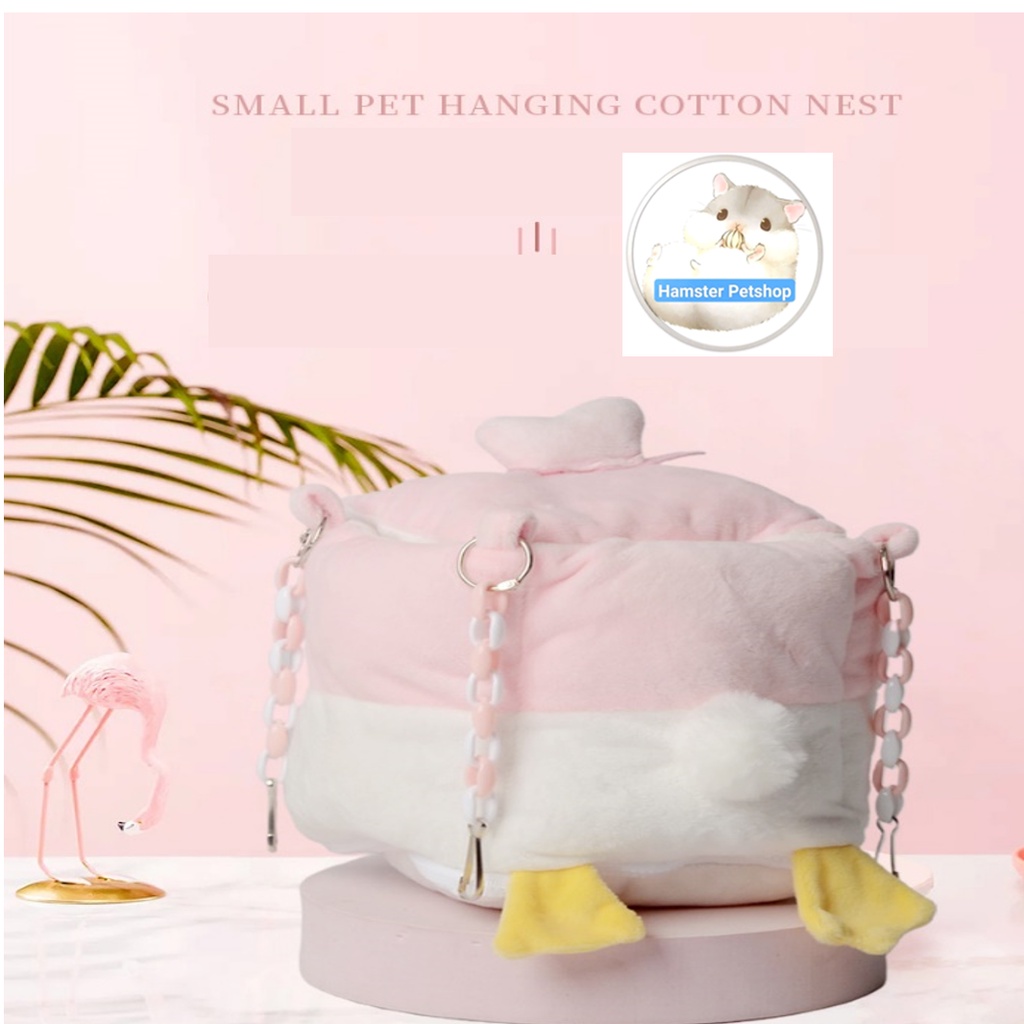 Túi ngủ / Võng treo lồng cho Hamster, Sóc Bay, Sóc Bông, Sóc Đất...