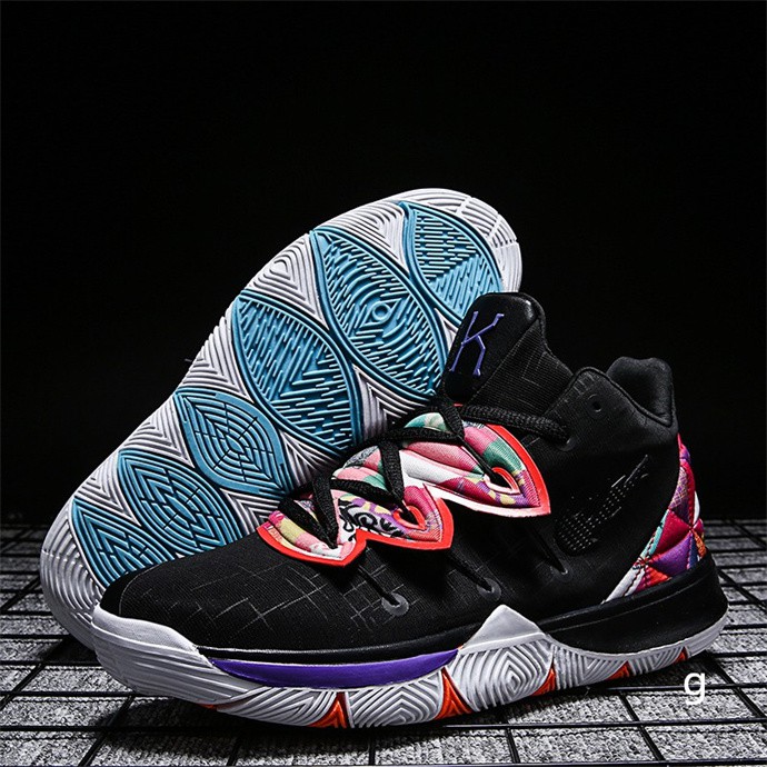 Kyrie 5 Chất lượng cao Cổ cao Giày bóng rổ nam Size:39-45 NBA Basketball shoesxzcsdf