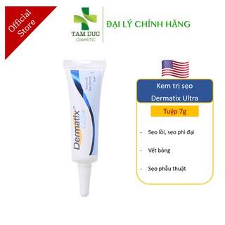 Kem mờ sẹo lồi Dermatix Ultra (Tuýp 7g) - [Gel dematix, dermatis, utra]