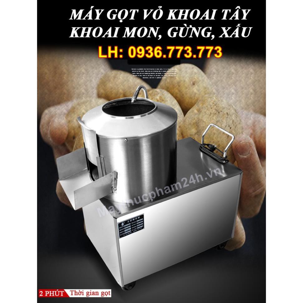 Máy gọt vỏ sấu, vỏ nghệ, vỏ gừng, vỏ khoai tây TP - 350 siêu rẻ