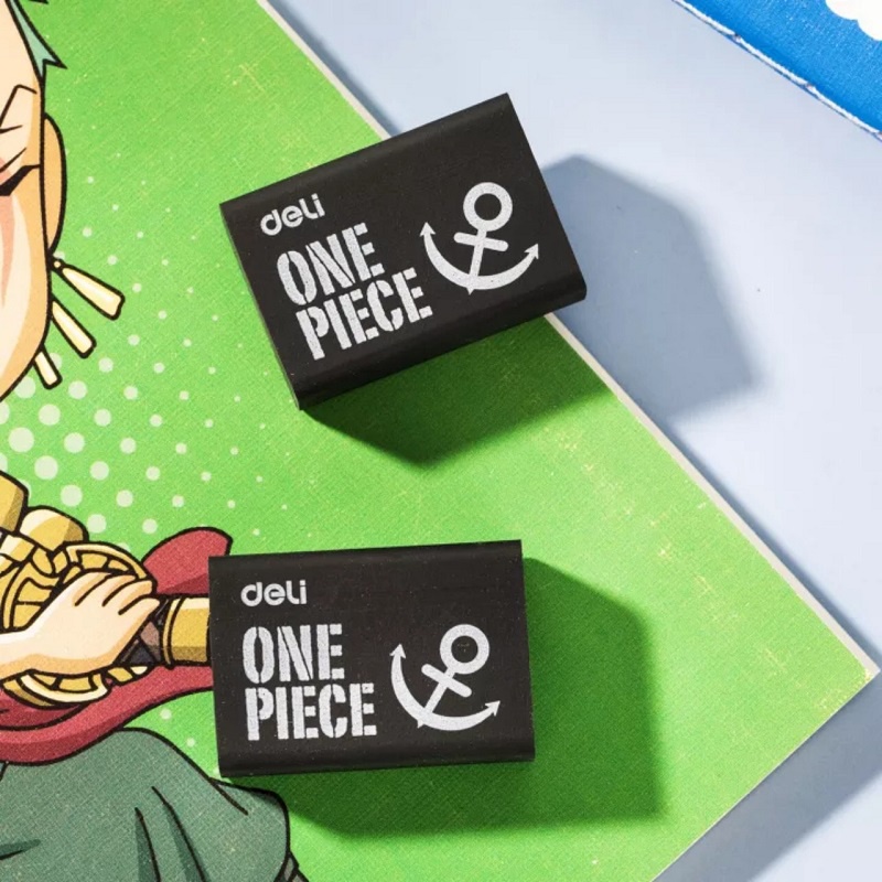 Gôm tẩy đen Deli H311 / Deli H310 - Tẩy đen hình One Piece 311 / 310