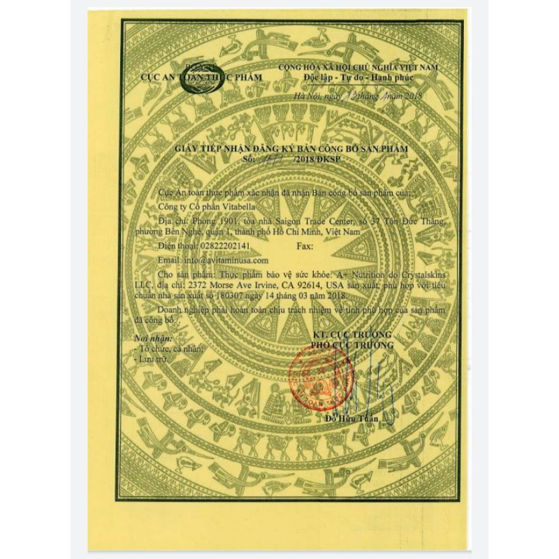 Viên Uống Trắng Da WHITE Collection A+ Nutrition | Thế Giới Skin Care