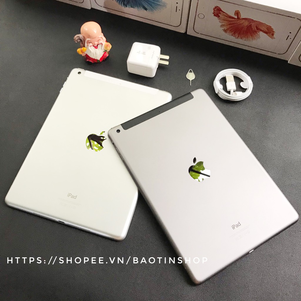 MÁY TÍNH BẢNG IPAD AIR 1 16GB WIFI + 4G ZIN ĐẸP 99% | BigBuy360 - bigbuy360.vn