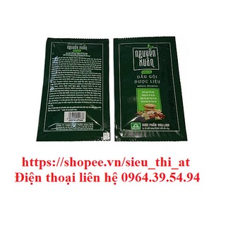 10 gói Dầu gội đầu nguyên xuân dưỡng tóc 6.5ml