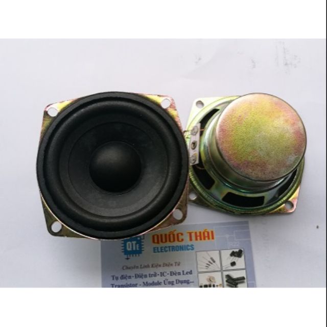 [Mã ELHACE giảm 4% đơn 300K] Loa bass vi tính tròn 5w 4ohm 8cm (1 cái)