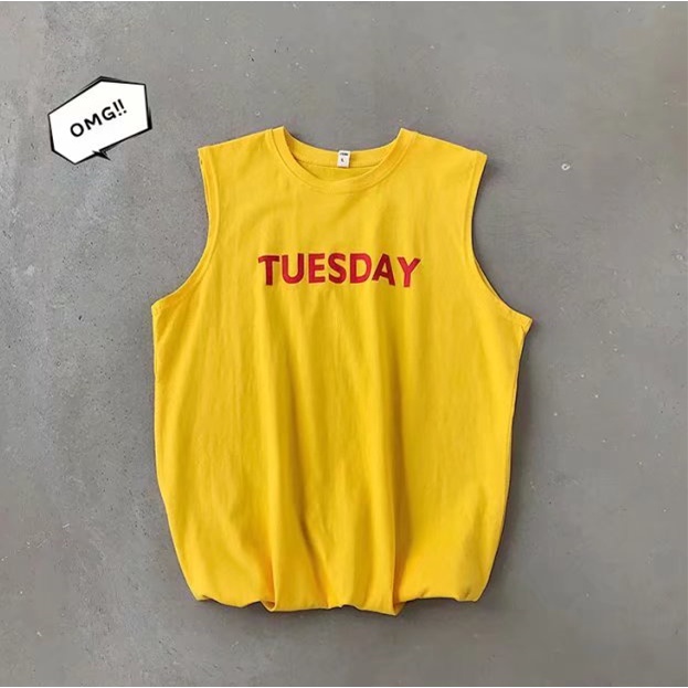 Áo Ba Lỗ Thể Thao Oversize In Chữ Thời Trang Hàn Quốc Size M-5XL Dành Cho Nam