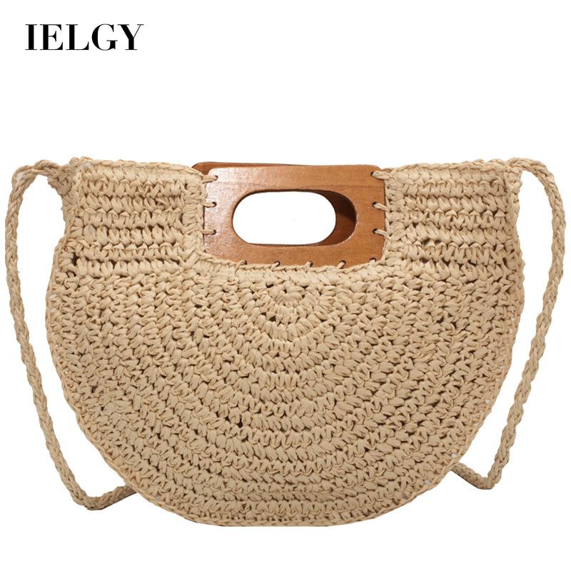 Túi Đeo Vai Đan Rơm Cầm Tay Sức Chứa Lớn Thời Trang Cho Nữ