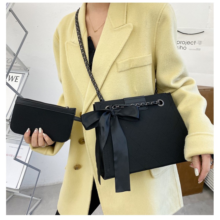 TÚI XÁCH NỮ 2021 TÚI XÁCH NỮ CÔNG SỞ THẮT NƠ 🎀🎀 | BigBuy360 - bigbuy360.vn