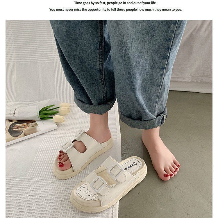 Dép Sandal Đế Dày Thời Trang Mùa Hè Phong Cách Mới