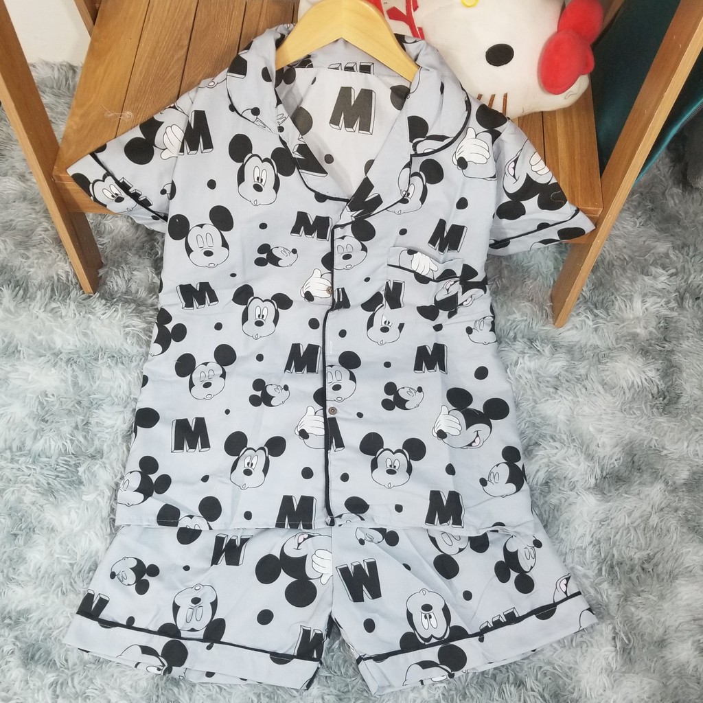 BỘ ĐỒ PIJAMA 💖FREESHIP💖 Bộ mặc nhà nữ mềm mát, hoạ tiết xinh, tay ngắn quần đùi | BigBuy360 - bigbuy360.vn