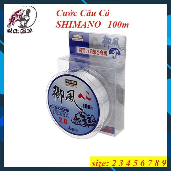 [Chất Lượng] Cước Câu Cá Shimano, Cước Làm Trục Thẻo Câu Cá, Dây Câu Cá