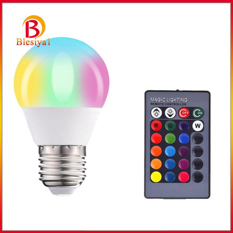Bóng đèn LED thay đổi màu điều khiển từ xa 5 cấp độ sáng