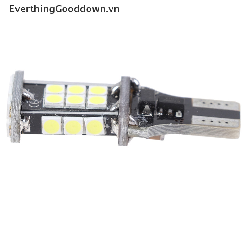 Bộ 2 Đèn LED T15 W16W 24 SMD 3030 921 912 Ánh Sáng Trắng