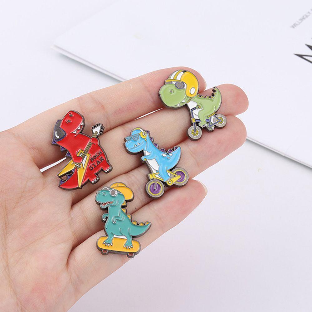 Huy Hiệu Cài Áo Hình Khủng Long Dễ Thương