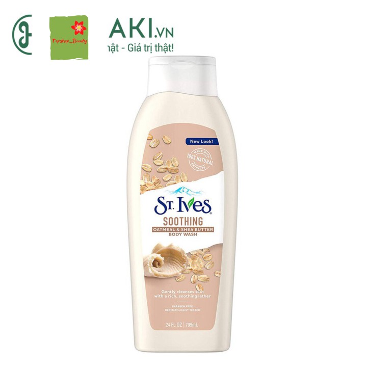 Sữa tắm St. Ives Lúa Mạch Và Bơ