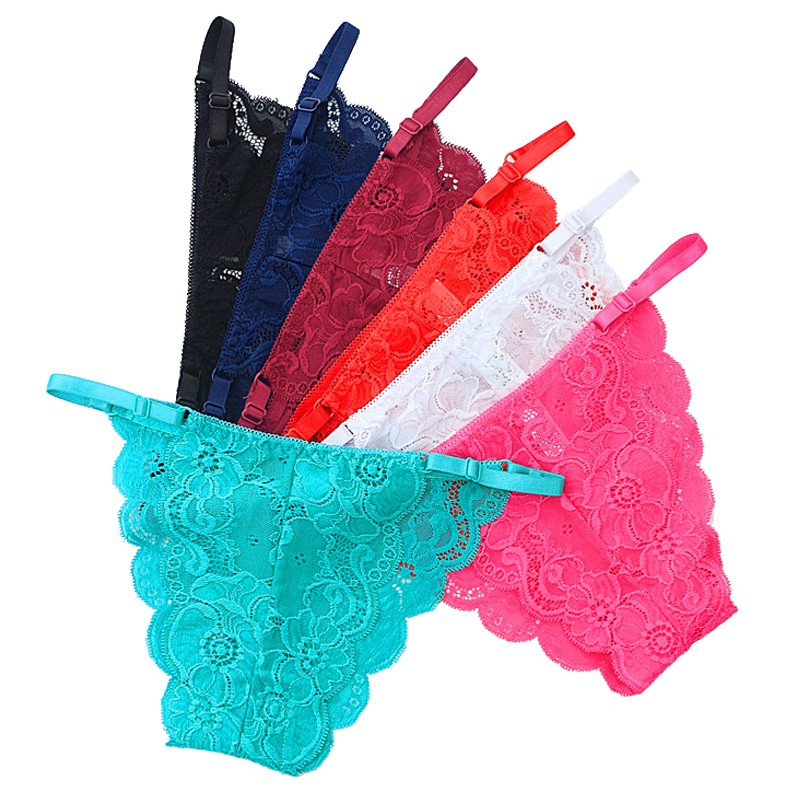 Phụ nữ sexy Quần lót rỗng trong suốt Đồ lót có thể điều chỉnh được Vòng eo | BigBuy360 - bigbuy360.vn