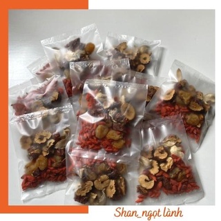 Trà long nhãn táo đỏ kì tử set 55 gói dưỡng tâm an thần