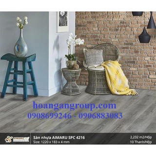 Sàn Nhựa Giả Gỗ Hèm Khóa 4mm Aimaru 4216 - Sàn Nhựa Giả Gỗ Hèm Khóa Giá Rẻ Tại Đồng Nai