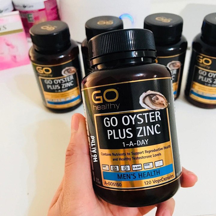 Tinh chất hàu GO Oyster Plus Zinc - 120 viên
