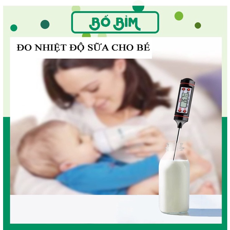 Nhiệt Kế Đo Nước Pha Sữa Cho Các Mẹ An Toàn Cho Bé