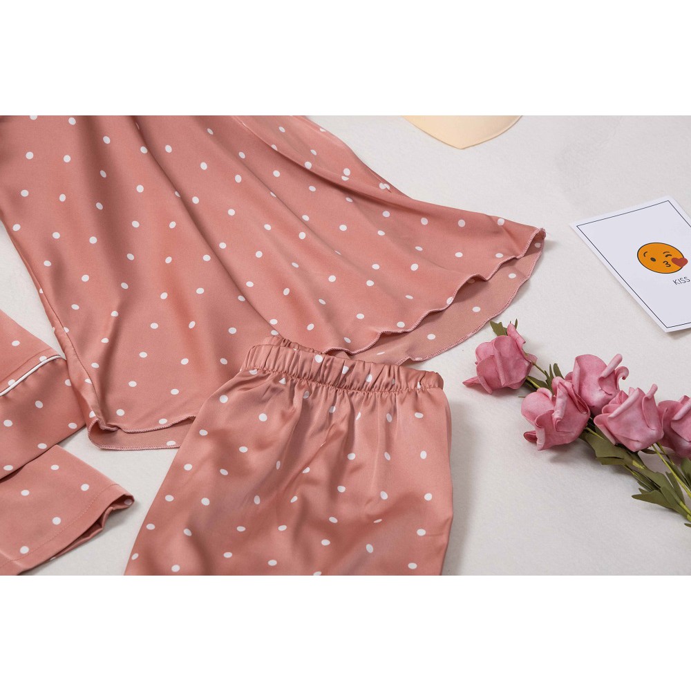 Set Đồ Ngủ 3 Chi Tiết Thời Trang Quyến Rũ Cho Nữ