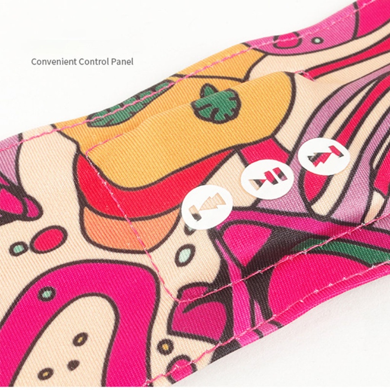 Tai Nghe Khăn Choàng Cổ Kỹ Thuật Số Kết Nối Bluetooth Đa Năng Dùng Khi Tập Yoga / Chạy Bộ