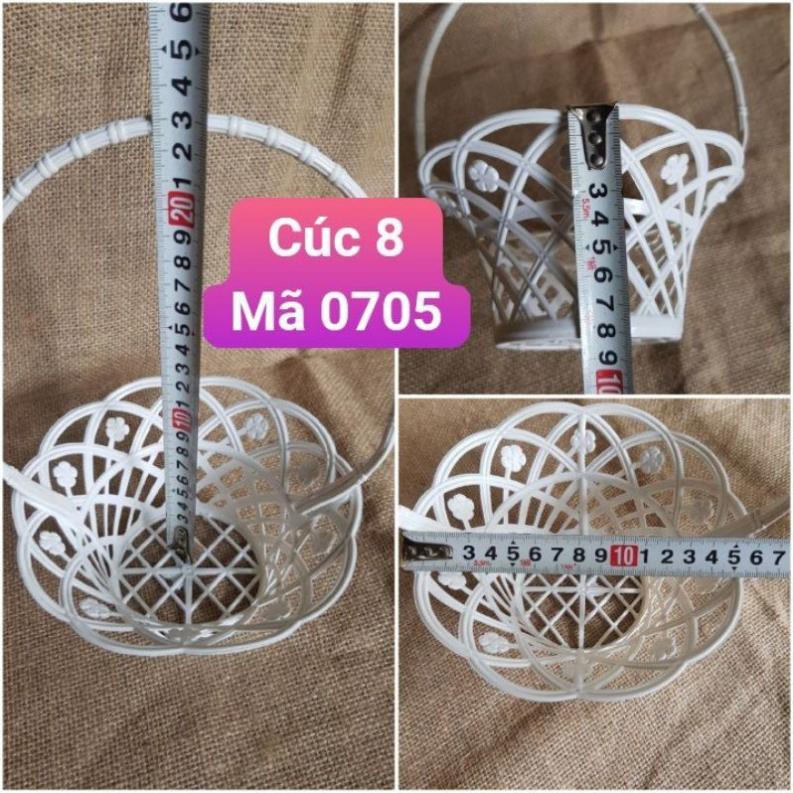 10 Giỏ nhựa cúc 8