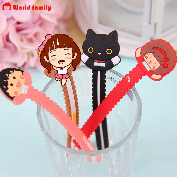 [1 K] Dây Quấn Buộc Tai Nghe, Cáp Sạc Hình Thú Cute