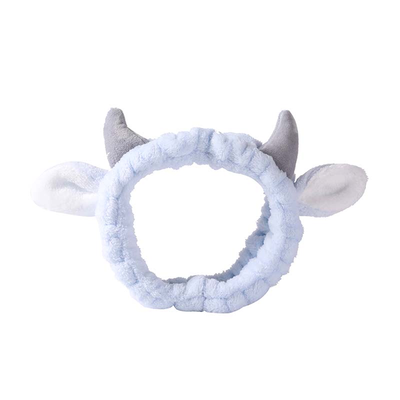 Băng đô rửa mặt thiết kế sừng phong cách Hàn Quốc dễ thương